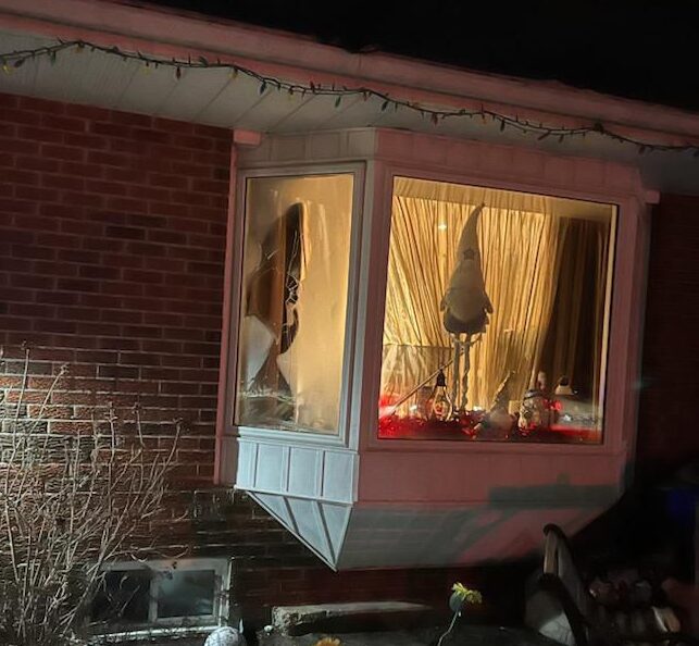 Broken window Toronto